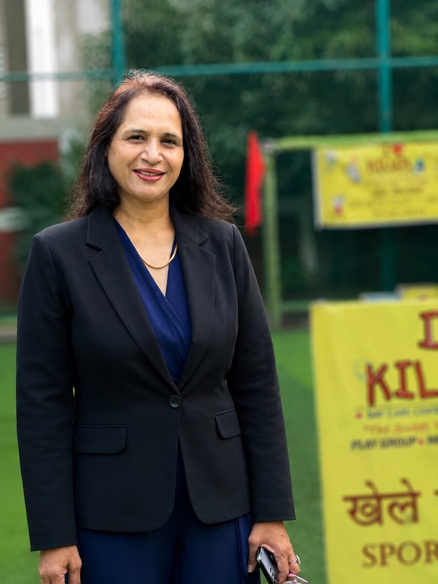 Mrs. Sheetal Bhatt — founder of Killol Day Care Centre & Pre School